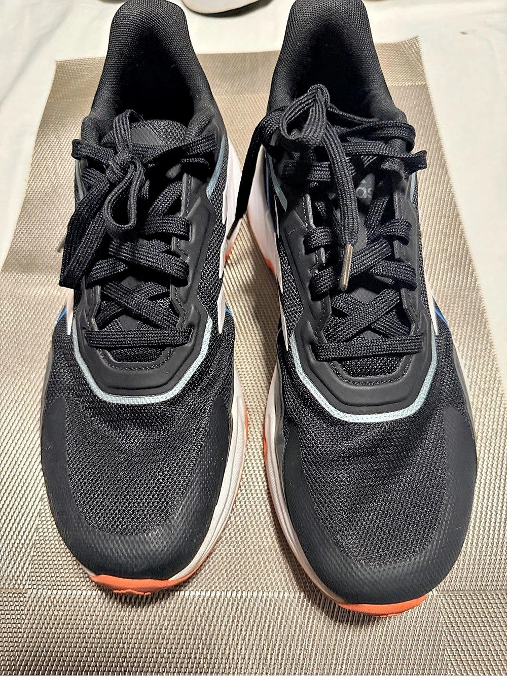 adidas Men's Athletic Shoes Black & White US 9.5